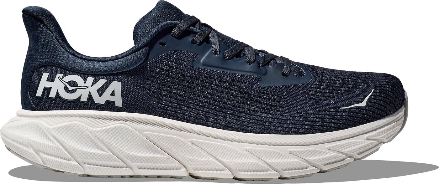 HOKA ONE ONE Erkek Arahi 7 Sneaker, Siyah/Beyaz, 10.5 : Amazon.com